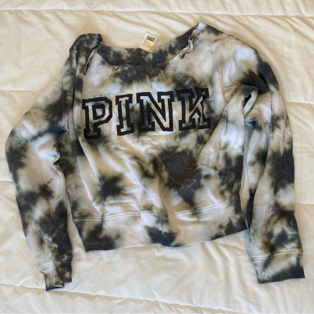 PINK Victoria's Secret Tie-Dye Sweatshirt